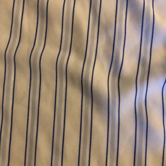 Loft White Tee with Striped Back - Picture 5 of 5